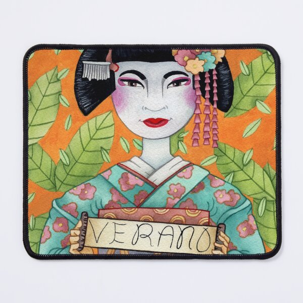 Item preview, Summer Geisha designed and sold by adeillustrator.