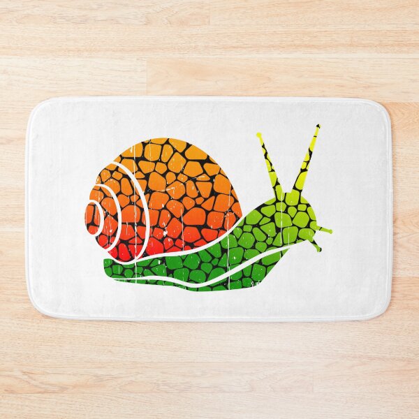 Item preview, The Snail - Mosaic Silhouette designed and sold by Happy Puppy Print On Demand.