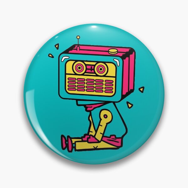 Item preview, The Vintage Analog Radio Robot Robio designed and sold by 4U2NV-LDN.