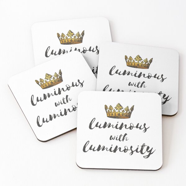 Item preview, Luminous  The Great  Velementov Quote  Crown   designed and sold by JTSgiftsCo.
