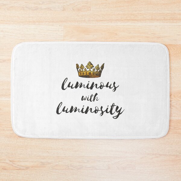 Item preview, Luminous  The Great  Velementov Quote  Crown   designed and sold by JTSgiftsCo.