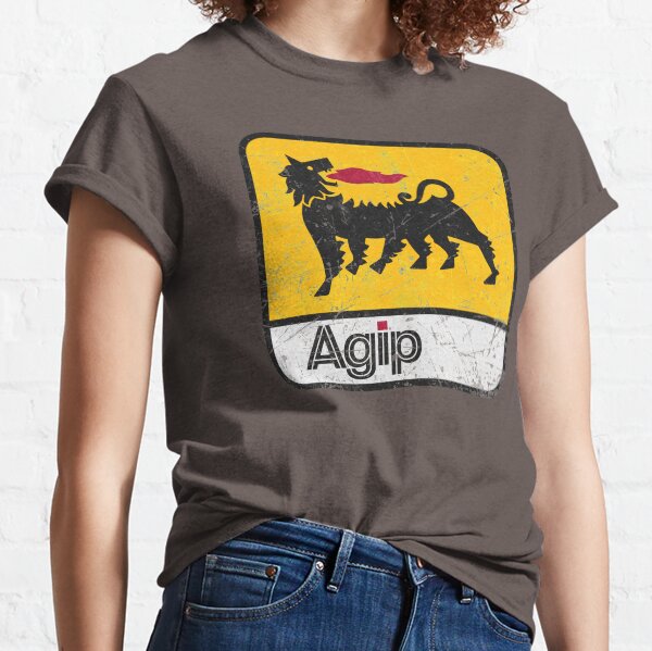 AGIP Oil Company Vintage Italy Classic T-Shirt