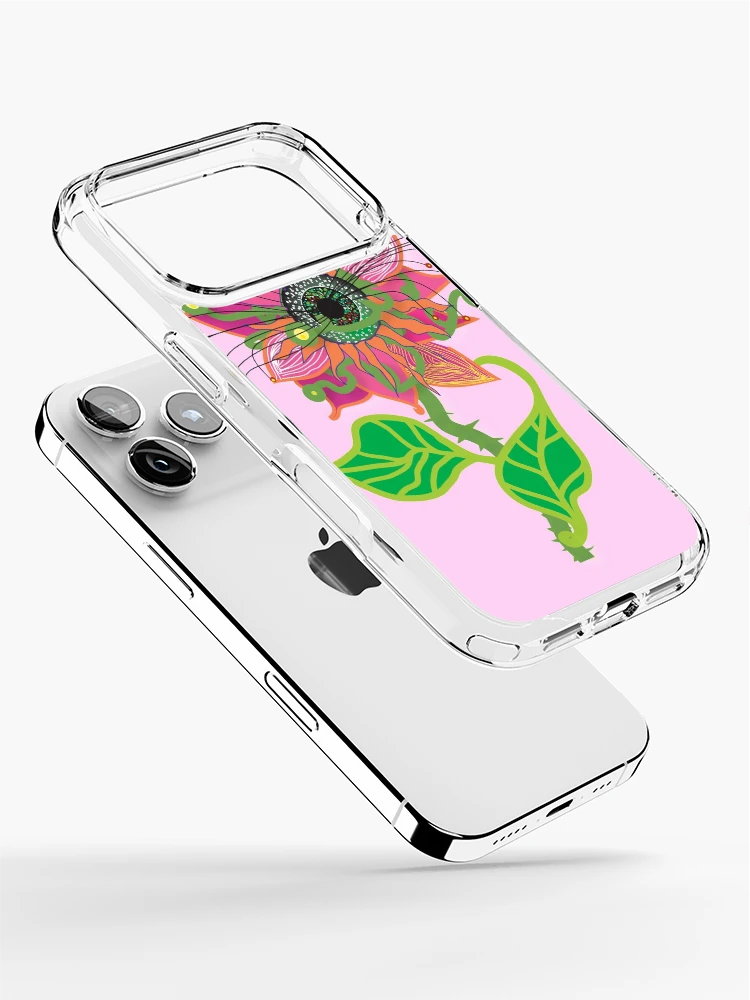 Thumbnail 2 of 5, iPhone Case, Flower Vision designed and sold by InfinitePathArt.
