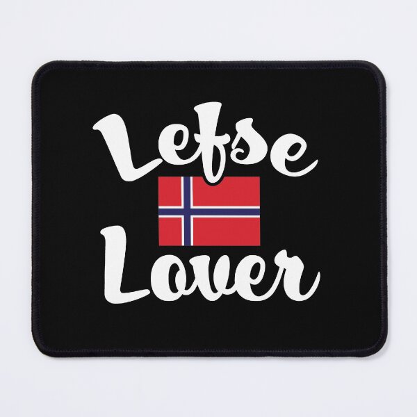 Item preview, Lefse Lover Norwegian Flag designed and sold by Huhnerdieb Apparel.