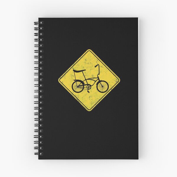 Item preview, Retro 1970's Bike Crossing Sign designed and sold by twHistory.