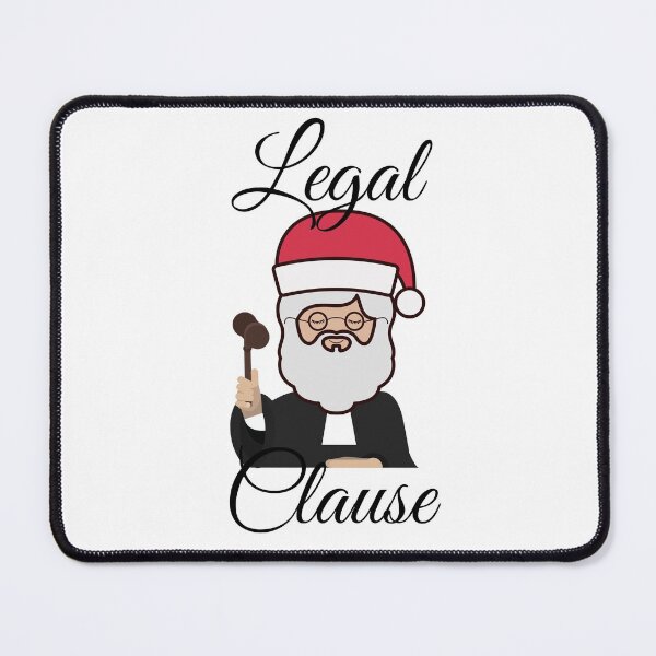 Item preview, Legal Santa Claus | Christmas | Lawyer | Judge | Barrister designed and sold by itsokaybyme.