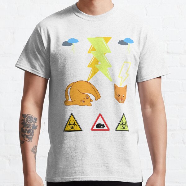 Lightning cat t shirt best sale