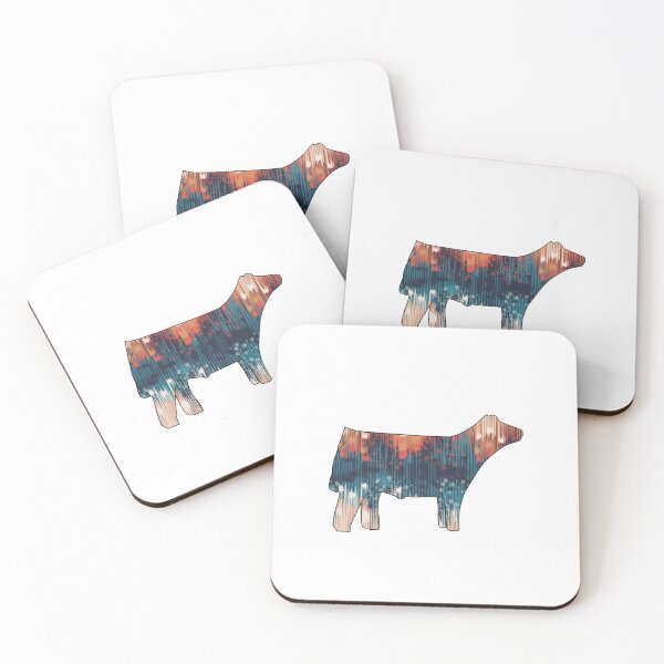 Item preview, Show cow Sticker designed and sold by LESLEYRENSTEAD.
