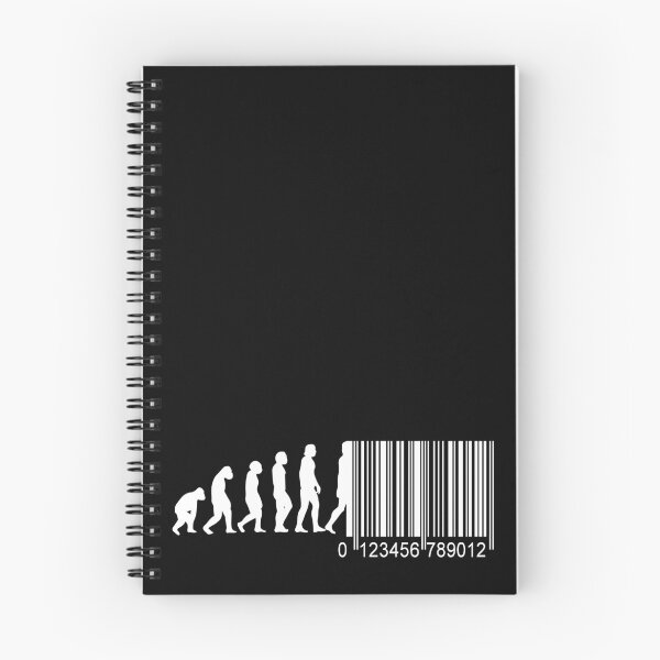 Item preview, Evolution of Man Barcode designed and sold by SkyAfterDusk.