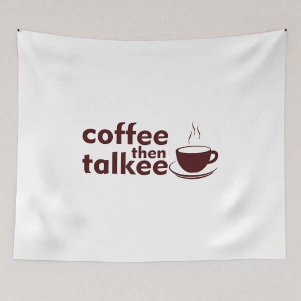 Item preview, coffee then talkee designed and sold by grafixmaster.