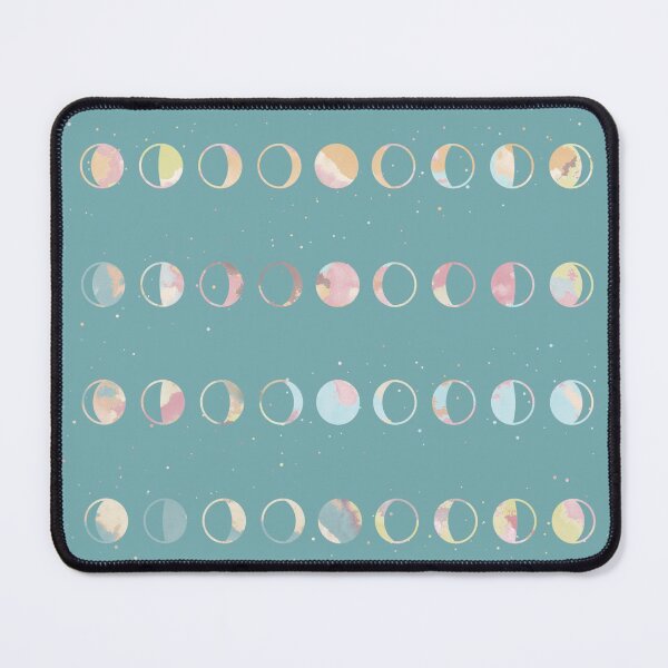 Item preview, Bright Blue Moon Phase  designed and sold by Moon Fern Vintage.