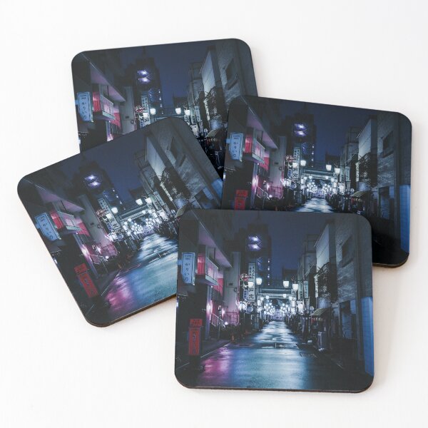 Item preview, Street at Night-NEON designed and sold by MangaSmart.