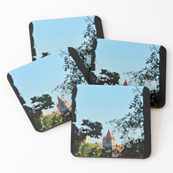 Item preview, View through the wall to a city tower of Rothenburg ob der Tauber designed and sold by frankuffmann.