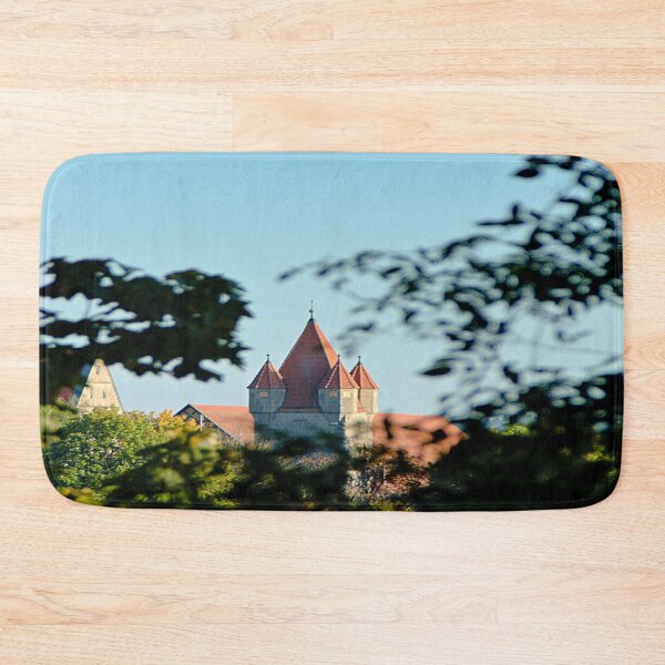 Item preview, View through the wall to a city tower of Rothenburg ob der Tauber designed and sold by frankuffmann.