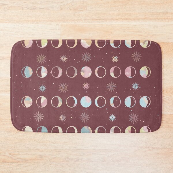 Item preview, Bright Red Moon Phase  designed and sold by Moon Fern Vintage.