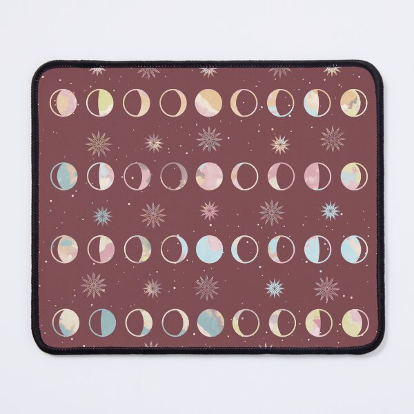 Item preview, Bright Red Moon Phase  designed and sold by Moon Fern Vintage.