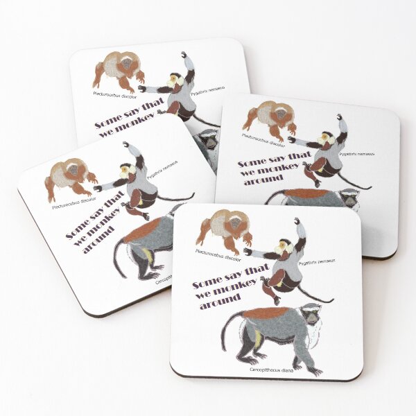 Item preview, Some say the we monkey around designed and sold by NatureDesigned.
