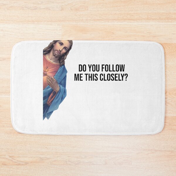 Item preview, Are you following Jesus this Close?- jesus quotes short designed and sold by Raminovitch.