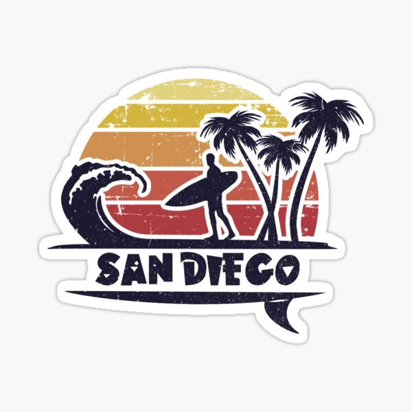 Item preview, San Diego surf beach designed and sold by chrlalexandru.