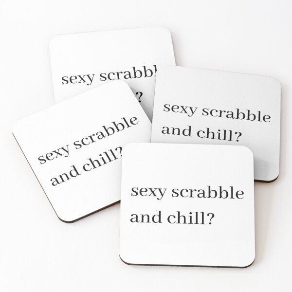 Artikelvorschau, Sexy Scrabble und Chill-Premium entworfen und verkauft von JTSgiftsCo.