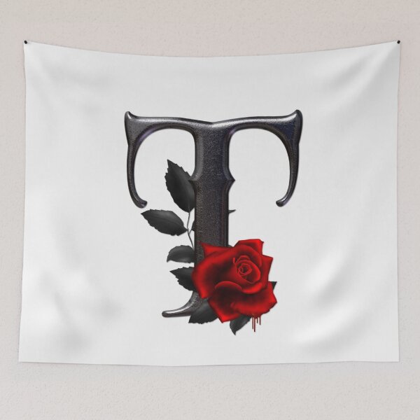 Item preview, Copy of  Floral alphabet, letter T designed and sold by Adbor-Tb.