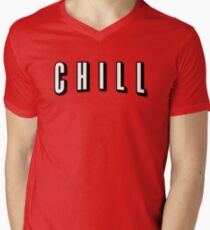 Netflix & Chill Men's V-Neck T-Shirt