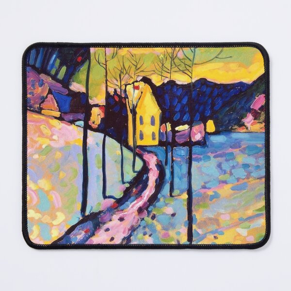 Item preview, Wassily Kandinsky "Winter Landscape" designed and sold by lava-girl.