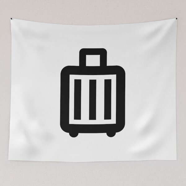Item preview, MDI Bag-Suitcase-Outline designed and sold by GnarlyFurtardo.