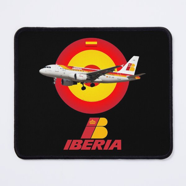 Item preview, Iberia AirLine Spain Retro Logo Airplane Airport designed and sold by Cuatrocaminos.