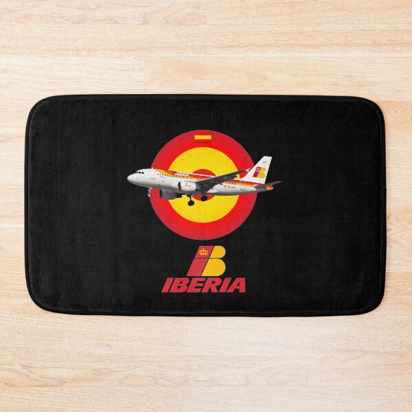 Item preview, Iberia AirLine Spain Retro Logo Airplane Airport designed and sold by Cuatrocaminos.