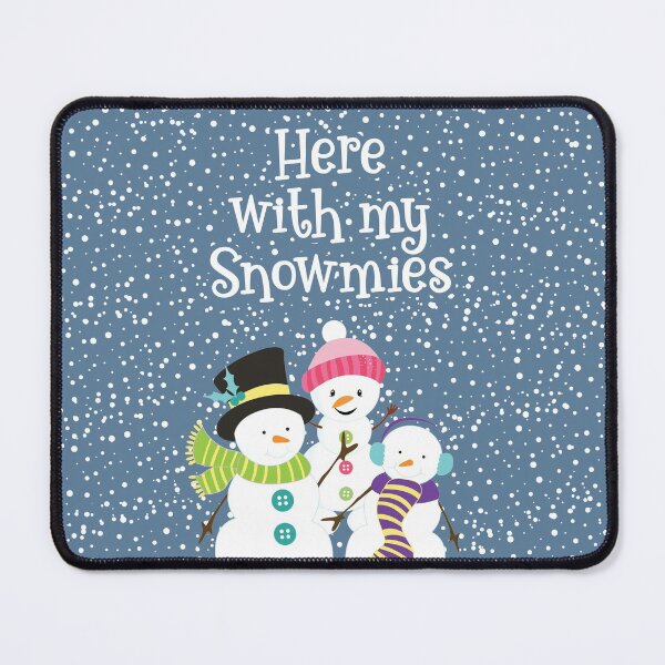 Item preview, Here with my snowmies - Cute winter holidays designed and sold by Kidzz.