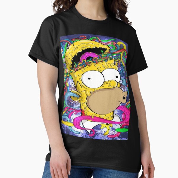 Vista previa del artículo con la obra «Homero loco», diseñado y vendido por LUNAROSsAa.