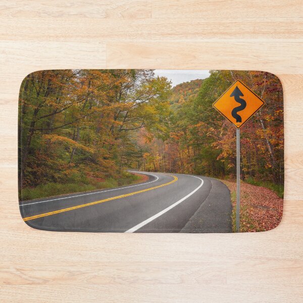 Item preview, Winding Autumn Road designed and sold by J. S. Wolf Photography.