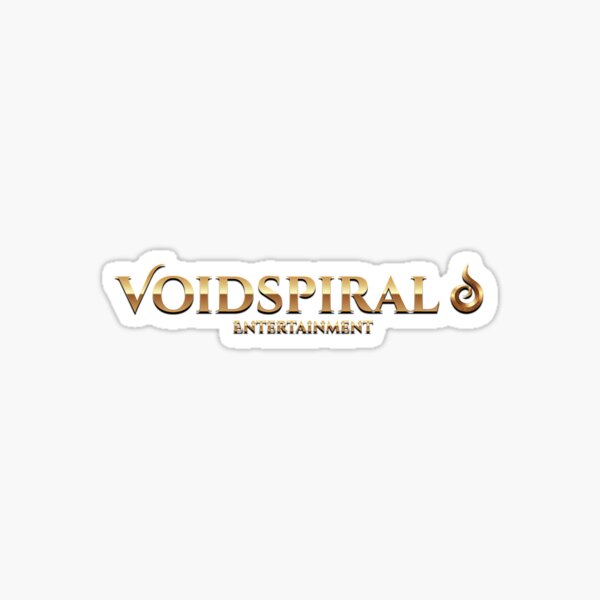 Voidspiral Logotype Sticker