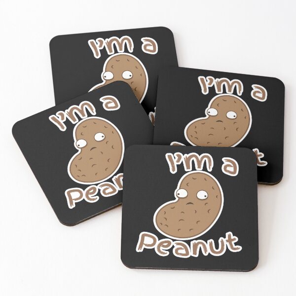 Item preview, I'm a peanut with crazy eyes little crazy nut designed and sold by jazzydevil.