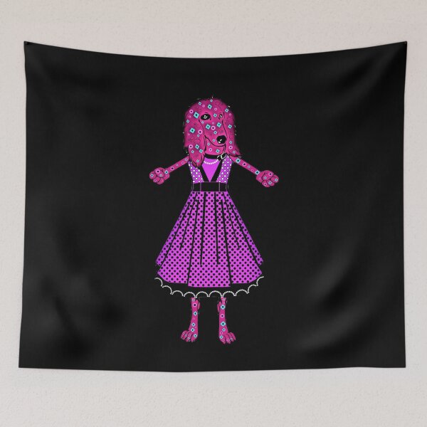 Item preview, Doodle dogd DEBBIE ready for dancing designed and sold by BURPdesigns.
