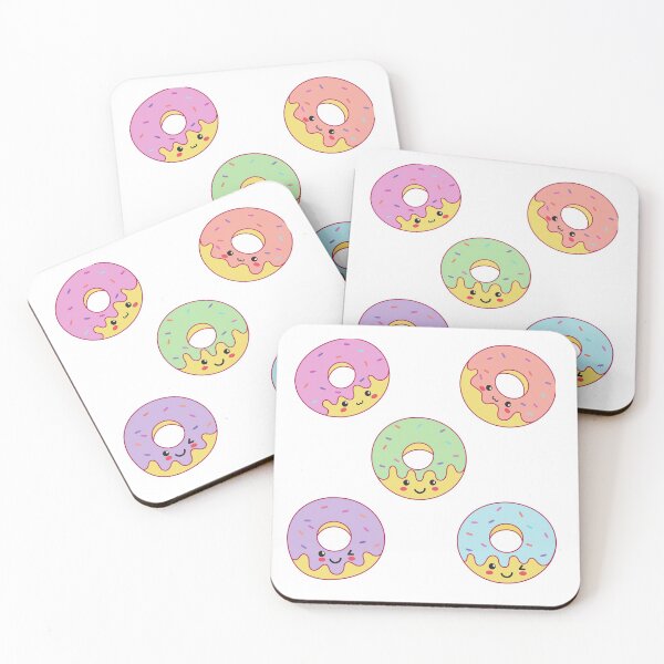 Item preview, Colorful Kawaii Donut Sticker Pack designed and sold by Product  Stella.