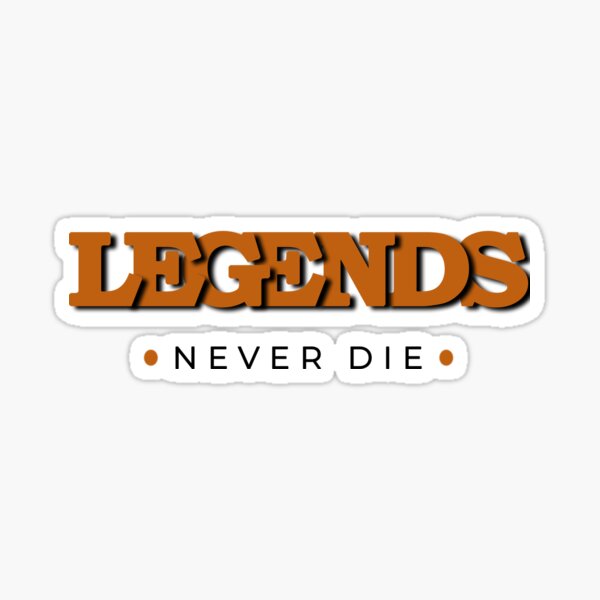 Details about   Sako Legends Alive The Legend Is An Endless Sticker Portrait 