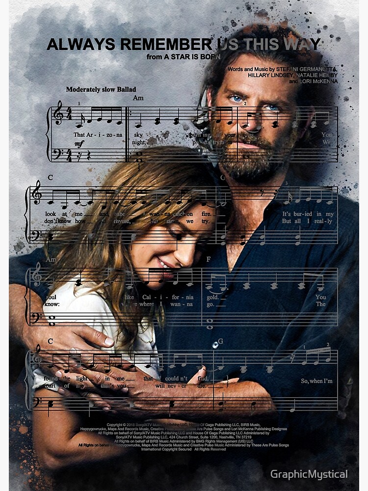 Lady Gaga Always remember us this way