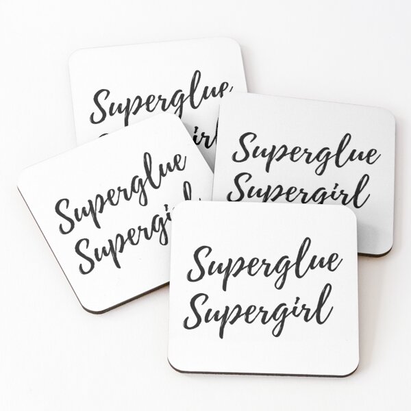 Item preview, Superglue Supergirl   designed and sold by MoopMerch.
