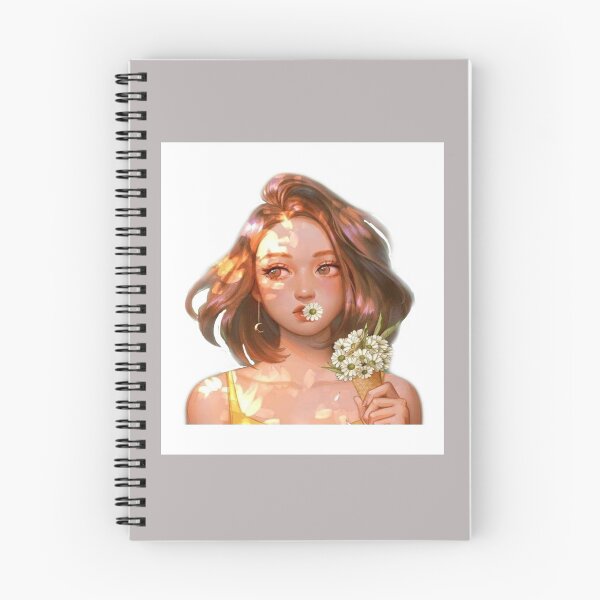 Item preview, The Girl that loves Daisies - Pretty girl print Sleeveless Top designed and sold by MoopMerch.