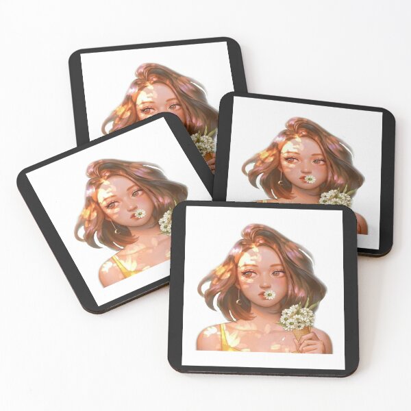 Artikelvorschau, Das Mädchen, das Gänseblümchen liebt - Ärmelloses Top mit hübschem Mädchen-Print entworfen und verkauft von MoopMerch.