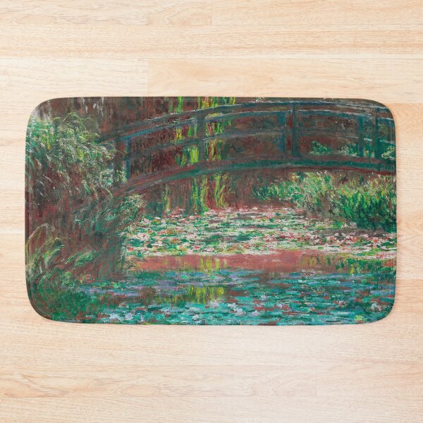 Item preview, Impressionist Painting Water Lily Pond (1900) by Claude Monet designed and sold by Designedbysm.