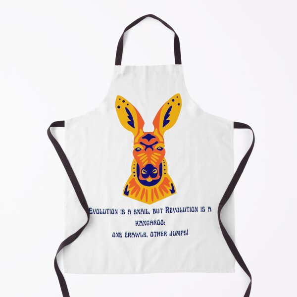 Item preview, Evolution is a snail, but Revolution is a kangaroo; one crawls, other jumps! designed and sold by Sweet-radhia.