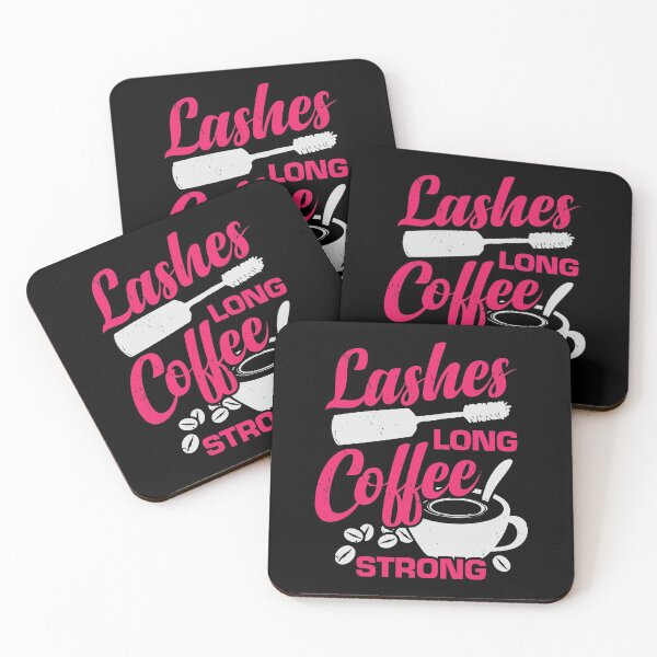 Item preview, Lashes Long Coffee Strong Makeup Artist Gift designed and sold by Marcid95.