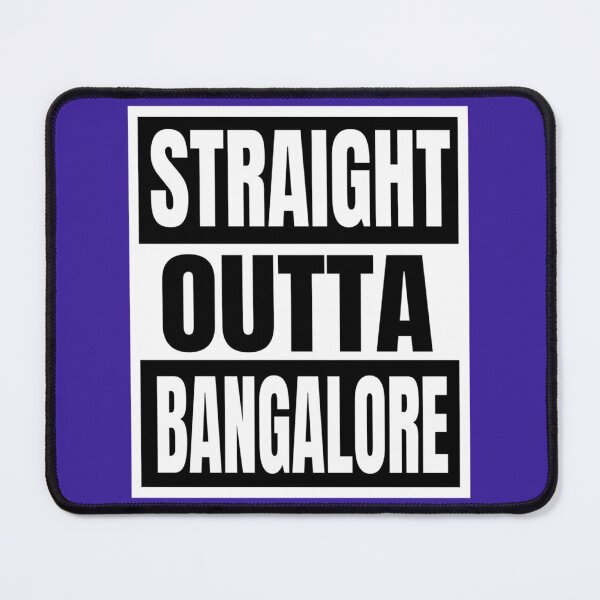 Item preview, Straight Outta Bangalore   designed and sold by ShopIconicTees9.