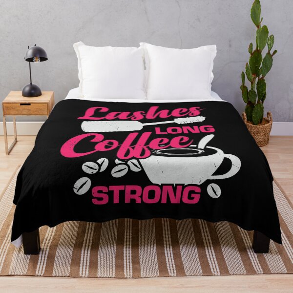 Item preview, Lashes Long Coffee Strong Makeup Artist Gift designed and sold by Marcid95.