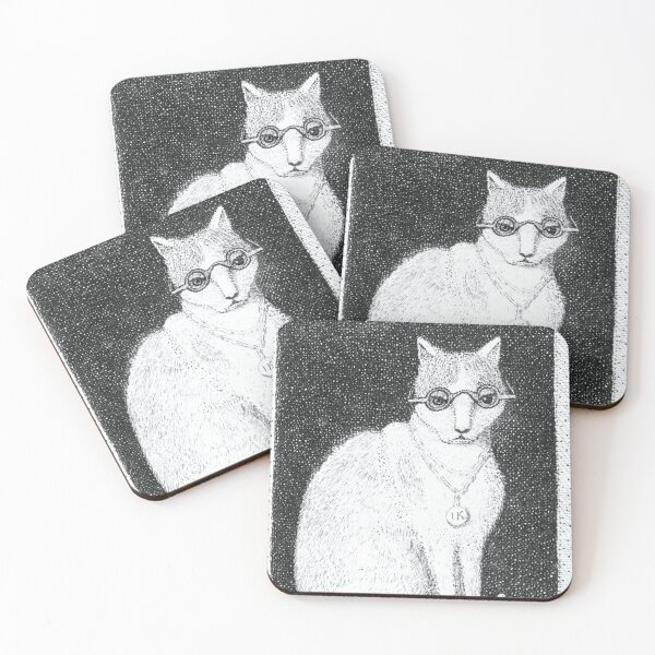 Item preview, Cat with Glasses designed and sold by xm-h.