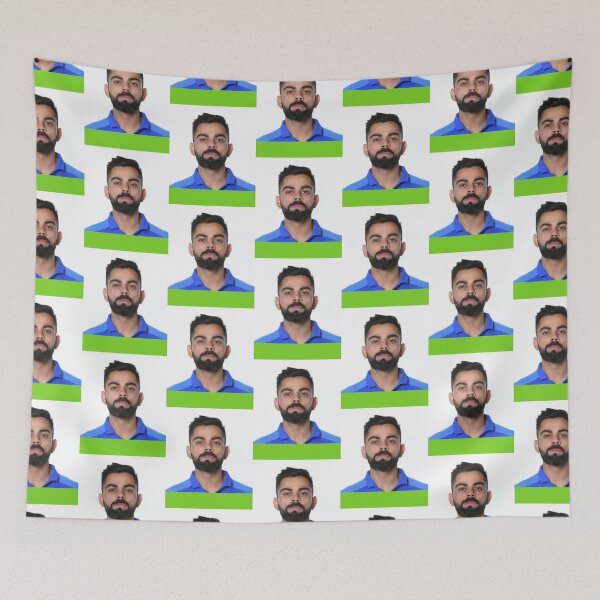 Item preview, Virat Kohli cricket background   designed and sold by ShopIconicTees9.