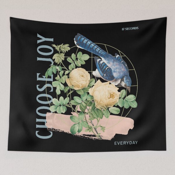 Item preview, Choose Joy Floral Design Happy Gift designed and sold by Paula Helit.